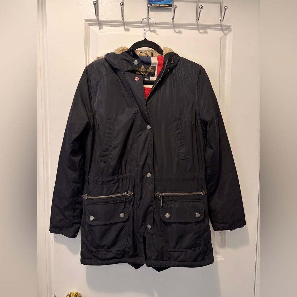 Barbour Deck Coat - Size 6